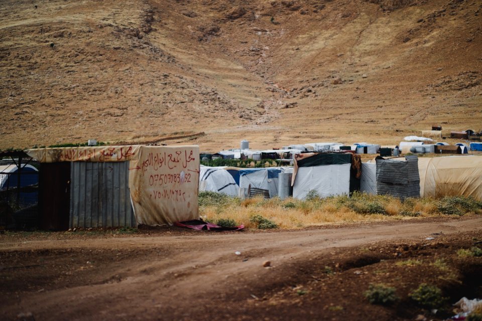 Views in June of 2019 around Sardashte Camp for displaced Ezidis, atop Shingal Mountain 12