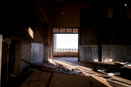 Views in July of 2019 in, around, and from the main institute in Shingal (Sinjar) after war with the Islamic State 36