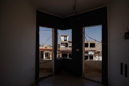 Views in June of 2019 around the city center of Shingal 01