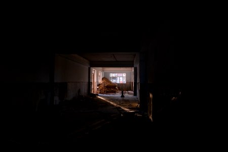 Views in July of 2019 in, from, and around the main institute in Shingal (Sinjar) after war with the Islamic State 07