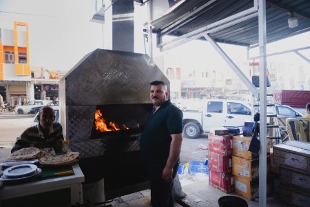 Views in June of 2019 around a small restaurant in the left side of Mosul 01