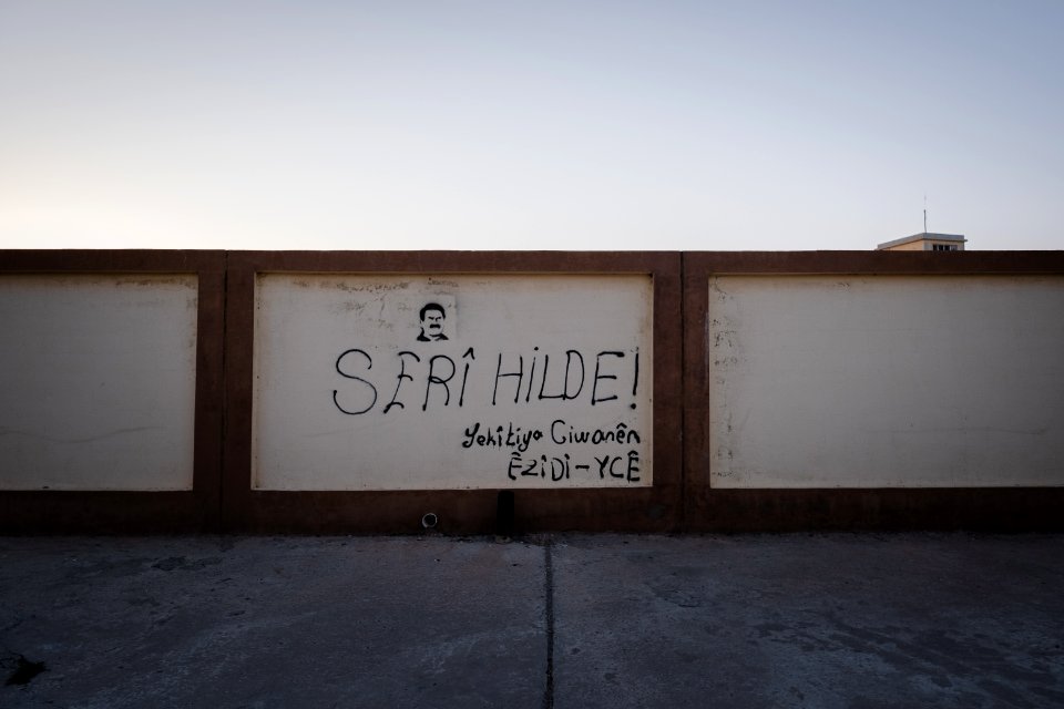 Views in July of 2019 of ruins around the city center of Shingal, following the war with the Islamic State 19