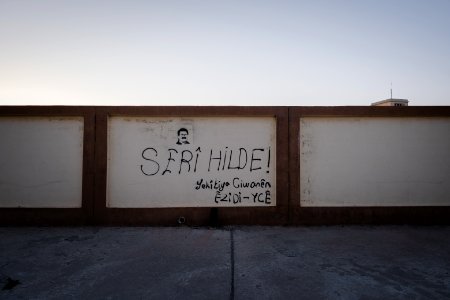 Views in July of 2019 of ruins around the city center of Shingal, following the war with the Islamic State 19