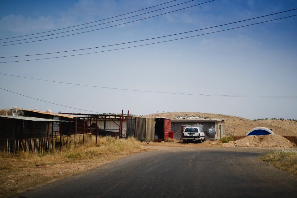 Views in June of 2019 around Sardashte Camp for displaced Ezidis, atop Shingal Mountain 01