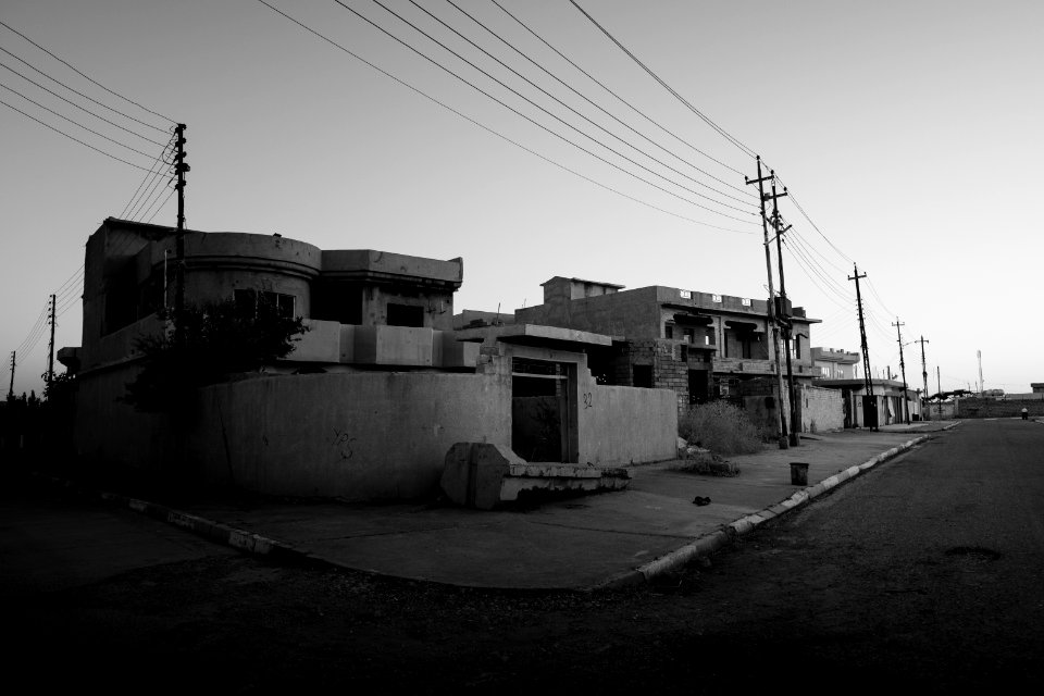Views in July of 2019 of ruins around the city center of Shingal, following the war with the Islamic State 20