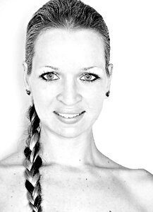 Nice model facial