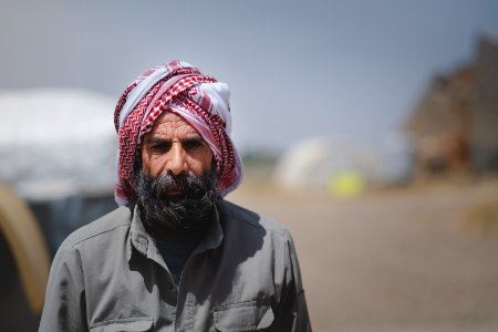 Views in June of 2019 around the Ezidi shrine of Chil Mera on Shingal Mountain 39
