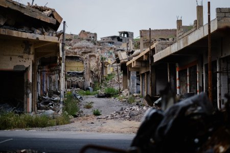 Views in May of 2019 around old city and downtown areas of Shingal 28