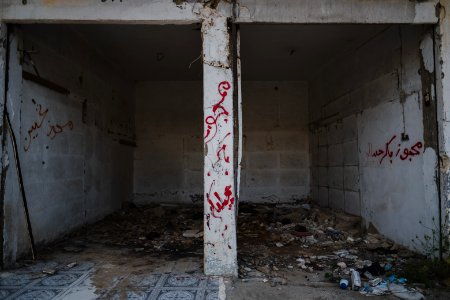 Views in May of 2019 around the old city center area of Shingal, ruined in the war with the Islamic State 27