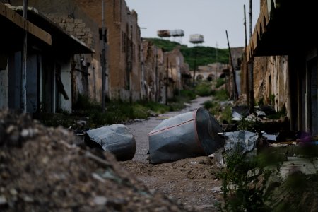 Views in May of 2019 around old city and downtown areas of Shingal 16