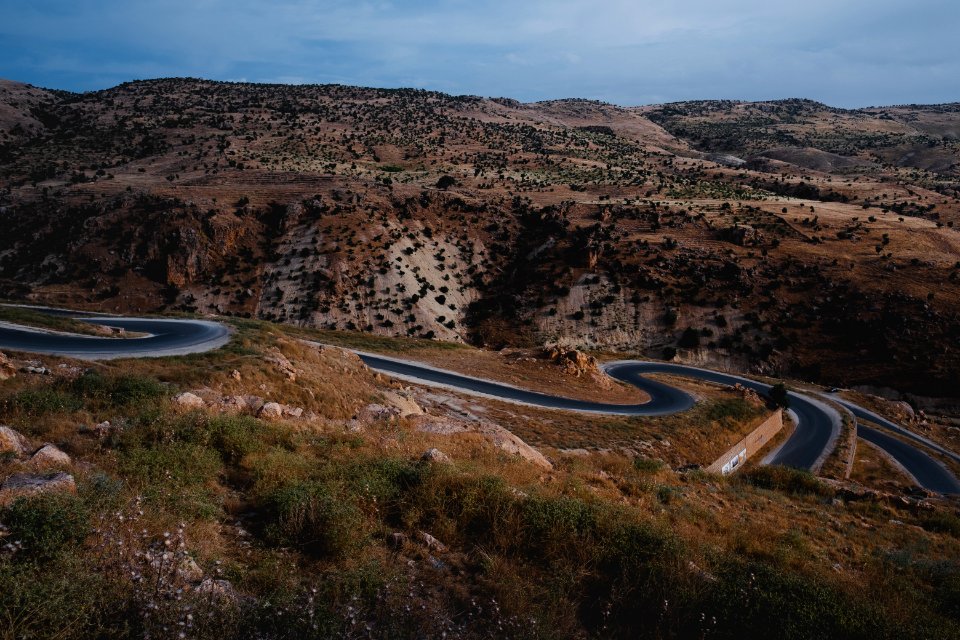 Views in June of 2019 of the road to the tobacco fields at the top of Shingal Mountain 14