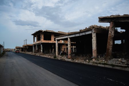 Views in May 2019 around Shingal's city center and old city 01