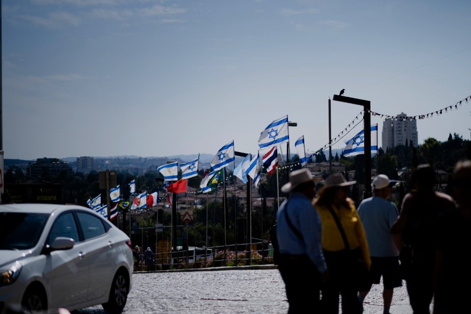 Views in October of 2019 around the perimeter of the Old City of Jerusalem 14