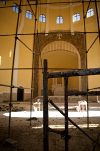 Views of an Armenian church being constructed at the outskirts of the Ankawa neigborhood in Erbil 26