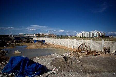 Views of an Armenian church being constructed at the outskirts of the Ankawa neigborhood in Erbil 28