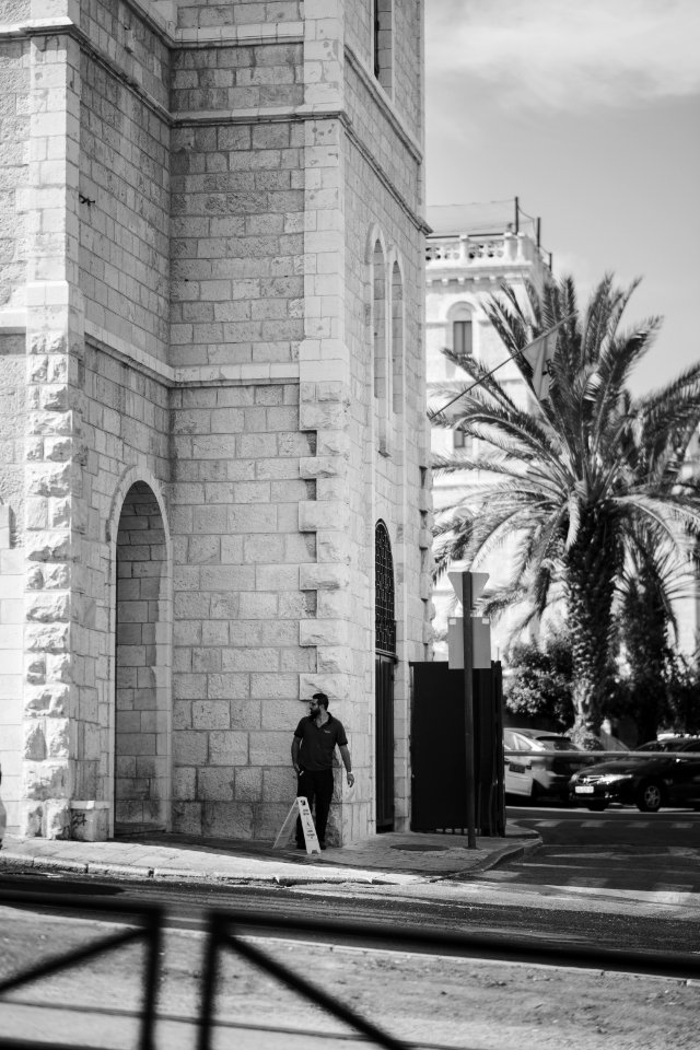 Views in October of 2019 around the perimeter of the Old City of Jerusalem 03