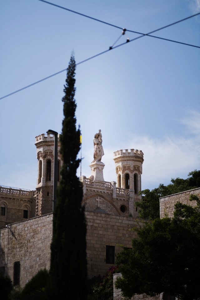 Views in October of 2019 around the perimeter of the Old City of Jerusalem 01