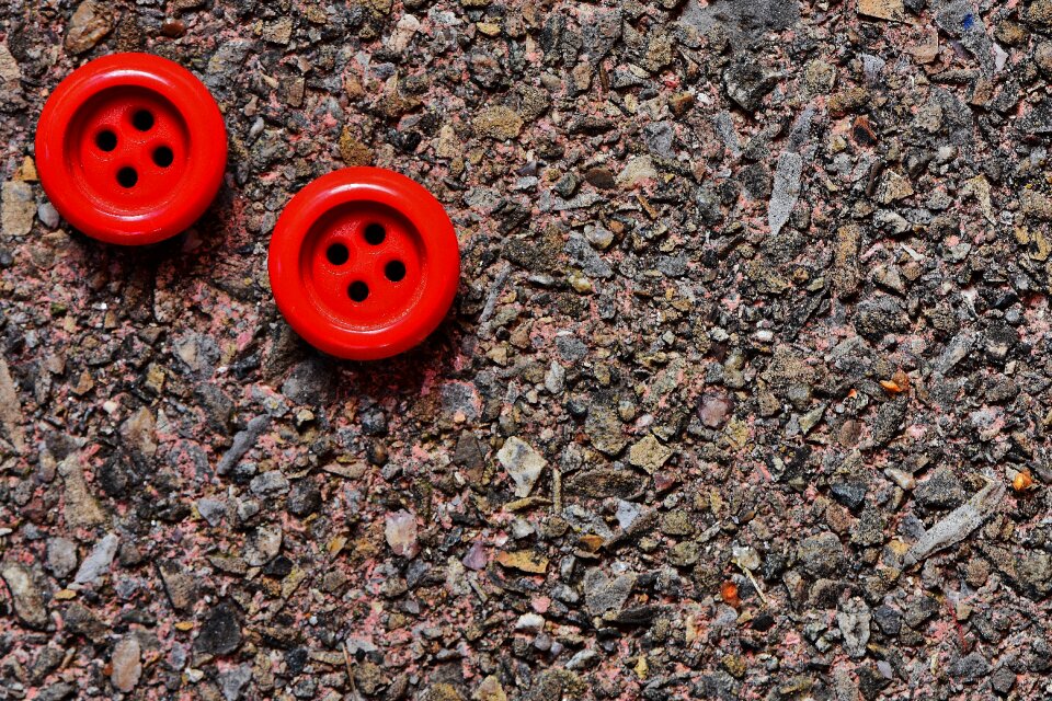 Close up button color