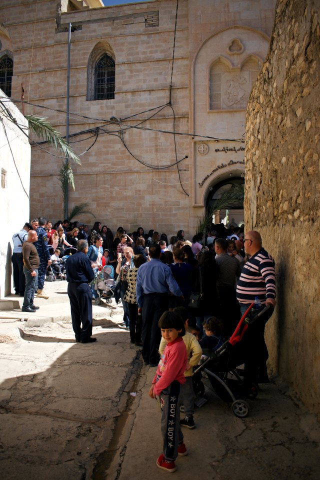 Views of the festival and parade for Palm Sunday in 2018 in the Chaldean Catholic town of alQosh 10