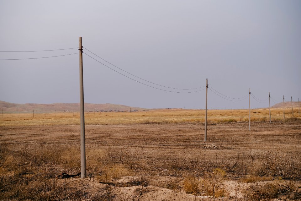Views of the field fires in Sinjar in summer of 2019, and their aftermath 18