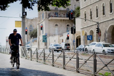 Views in October of 2019 around the perimeter of the Old City of Jerusalem 06