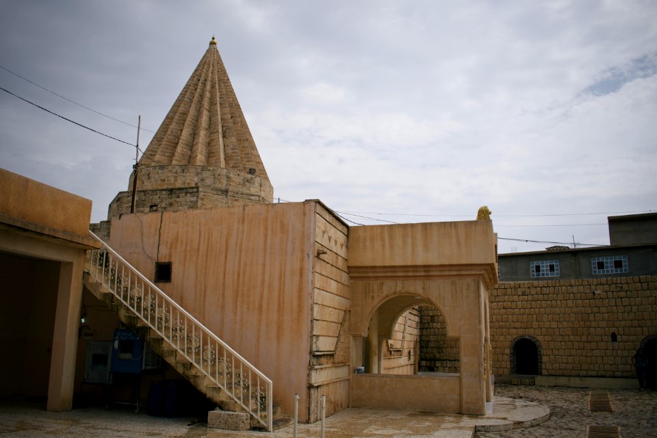 Views of the Ezidi shrine of Mohamed Rashan, adjacent to Maqlub Mountain near Bardarash 25