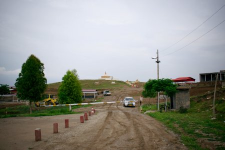 Views of the Ezidi shrine of Mohamed Rashan, adjacent to Maqlub Mountain near Bardarash 21