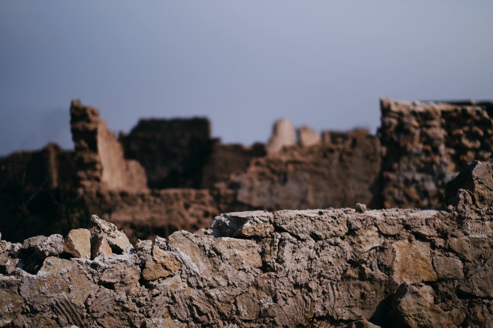 Views of the Ezidi village Hardan in Sinjar District, burned in 2019 in the summer fires 05