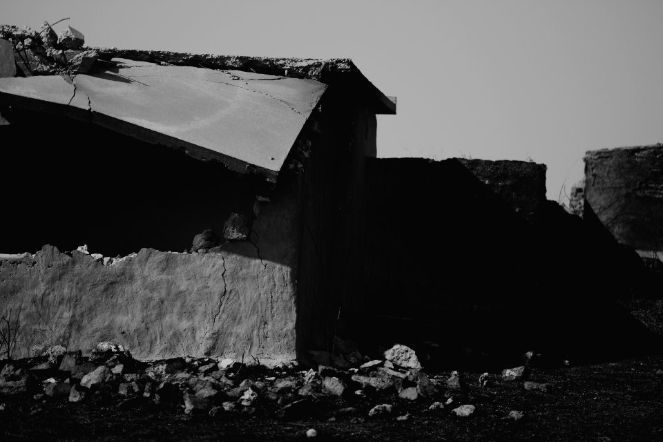 Views of the Ezidi village Hardan in Sinjar District, burned in 2019 in the summer fires 21