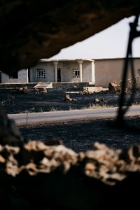Views of the Ezidi village Hardan in Sinjar District, burned in 2019 in the summer fires 13