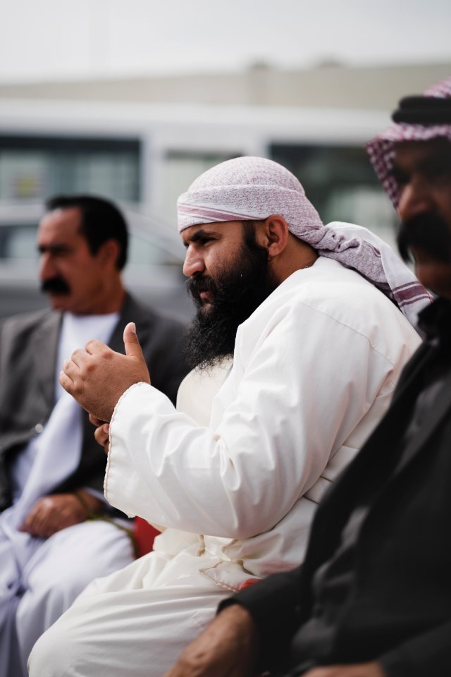 Views of a Ezidi gathering at the office of the Ezidi Progress Party's office in Shingal 21