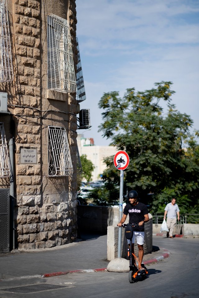 Views in October of 2019 around the Old City of Jerusalem 23
