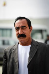 Views of a Ezidi gathering at the office of the Ezidi Progress Party's office in Shingal 01