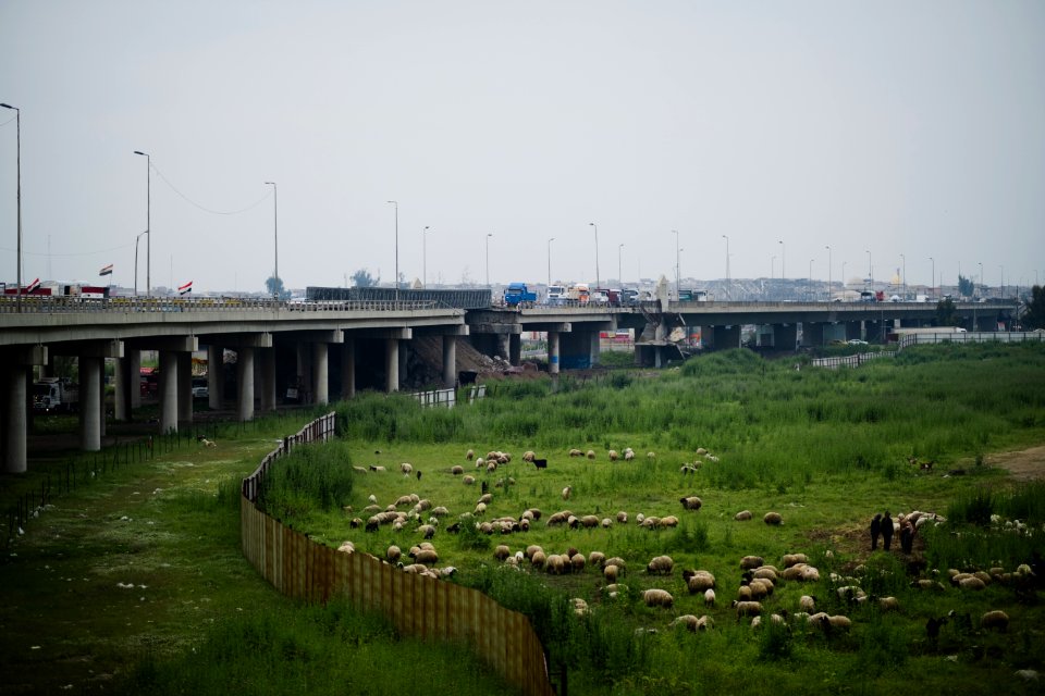 Views of a drive in April of 2019 through Mosul 42