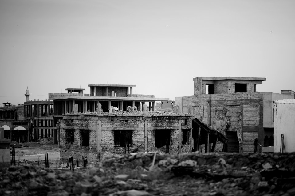 Views of Aghawat Mosque in Mosul in summer of 2019, after its destruction in the war with the Islamic State 17