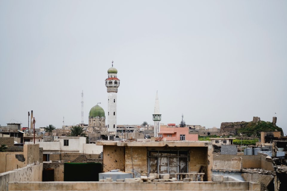 Views of a drive in April of 2019 through Mosul 20