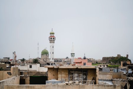 Views of a drive in April of 2019 through Mosul 20