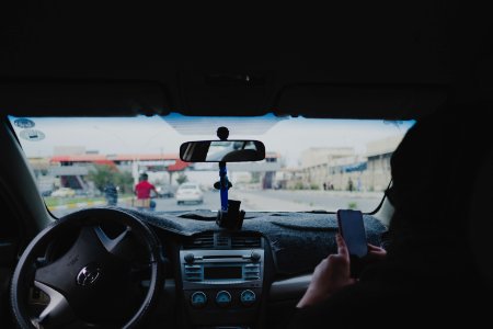 Views of a drive in April of 2019 through Mosul 26