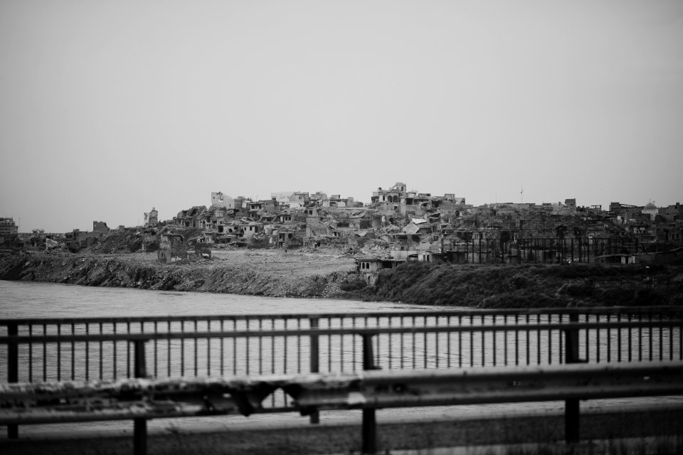 Views of a drive in April of 2019 through Mosul 46