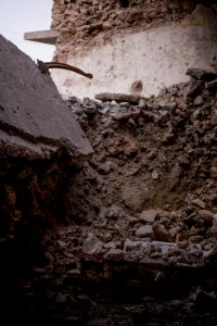 Views of Aghawat Mosque in Mosul in summer of 2019, after its destruction in the war with the Islamic State 07