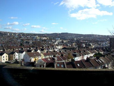 Views of Brighton and Hove - Preston Circus and Hanover from London Road Viaduct (March 2007)