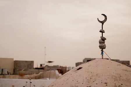 Views of Aghawat Mosque in Mosul in summer of 2019, after its destruction in the war with the Islamic State 25
