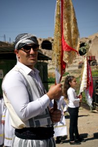 Views of the 2018 Palm Sunday festival in the Chaldean Catholic town of alQosh 05