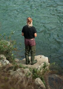Fishing fishing rod boots