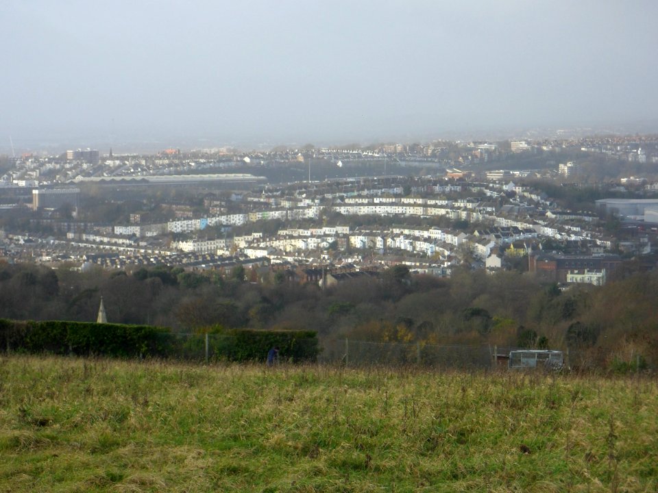 Views of Brighton - Round Hill from Tenantry Down Road (December 2013) (1)