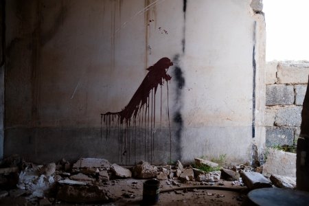 Views in May of 2019 around the ruined old city of Shingal after the war with the Islamic State 01