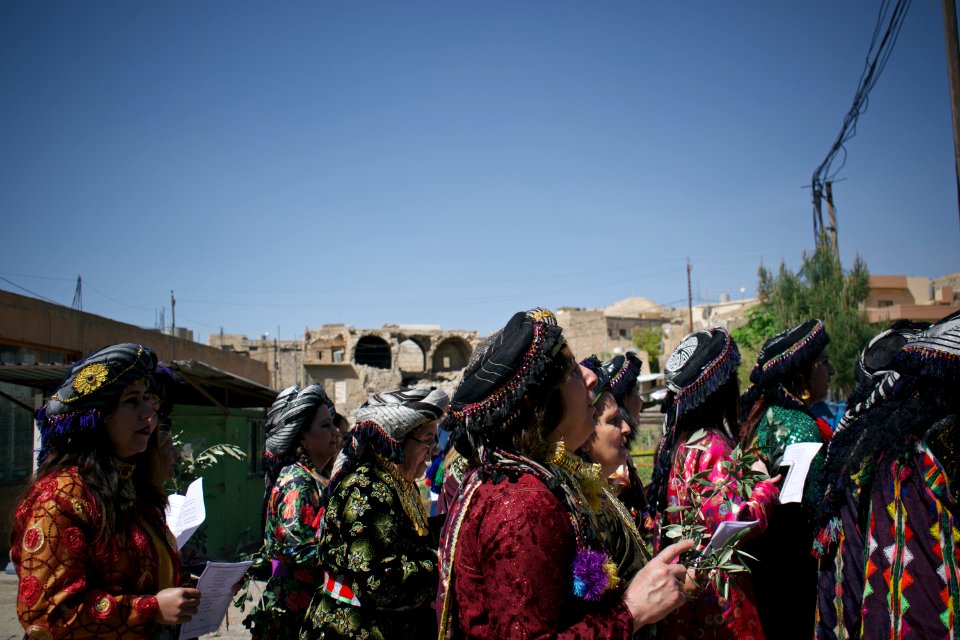 Views of the 2018 Palm Sunday festival in the Chaldean Catholic town of alQosh 10