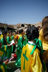 Views of the 2018 Palm Sunday festival in the Chaldean Catholic town of alQosh 11