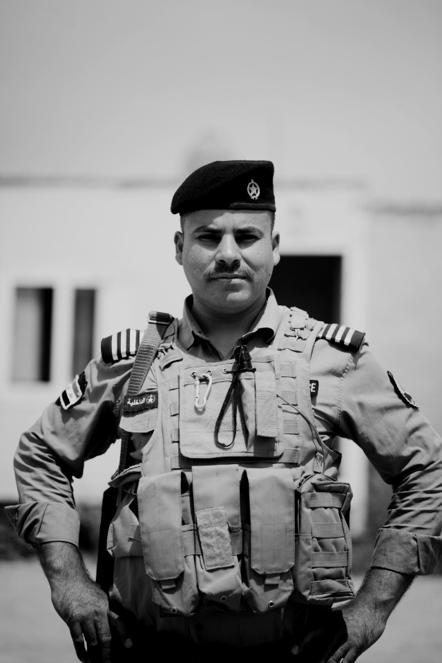 Views of Shia Kurdish police officer at the Shia shrine of Zakr Al-Deen in Shingal in April of 2019, following its destruction by the Islamic State 36