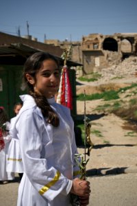 Views of the 2018 Palm Sunday festival in the Chaldean Catholic town of alQosh 04